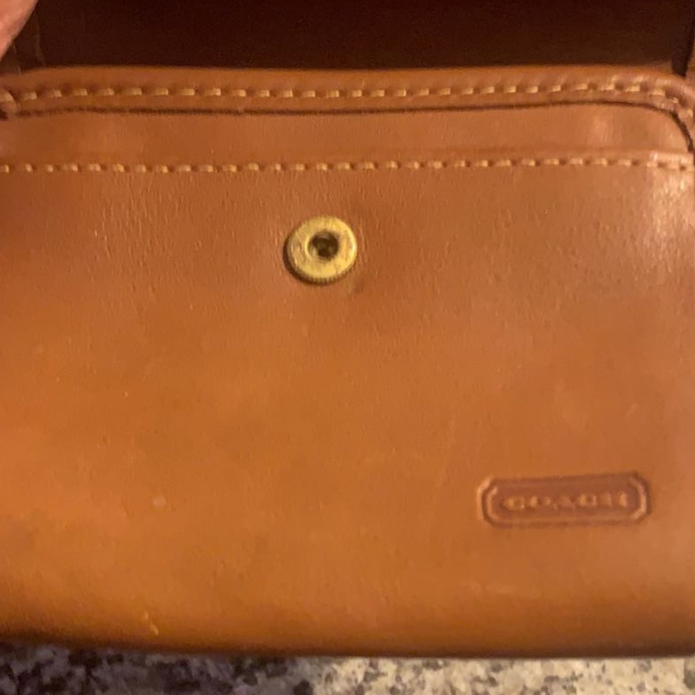 Coach keychain wallet